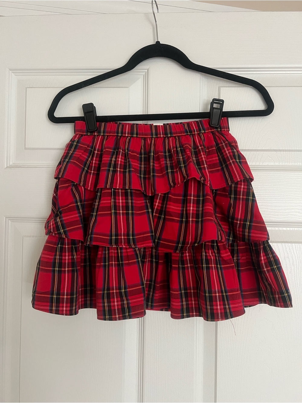 Crewcuts tiered ruffle skirt holiday 12